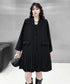 Black Mesh Layered Skirt